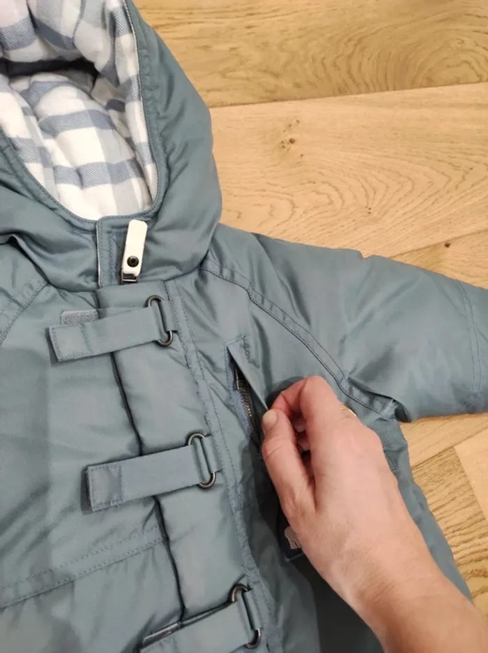Manteau d'hiver bébé - très chaud - 6 mois - photo numéro 6