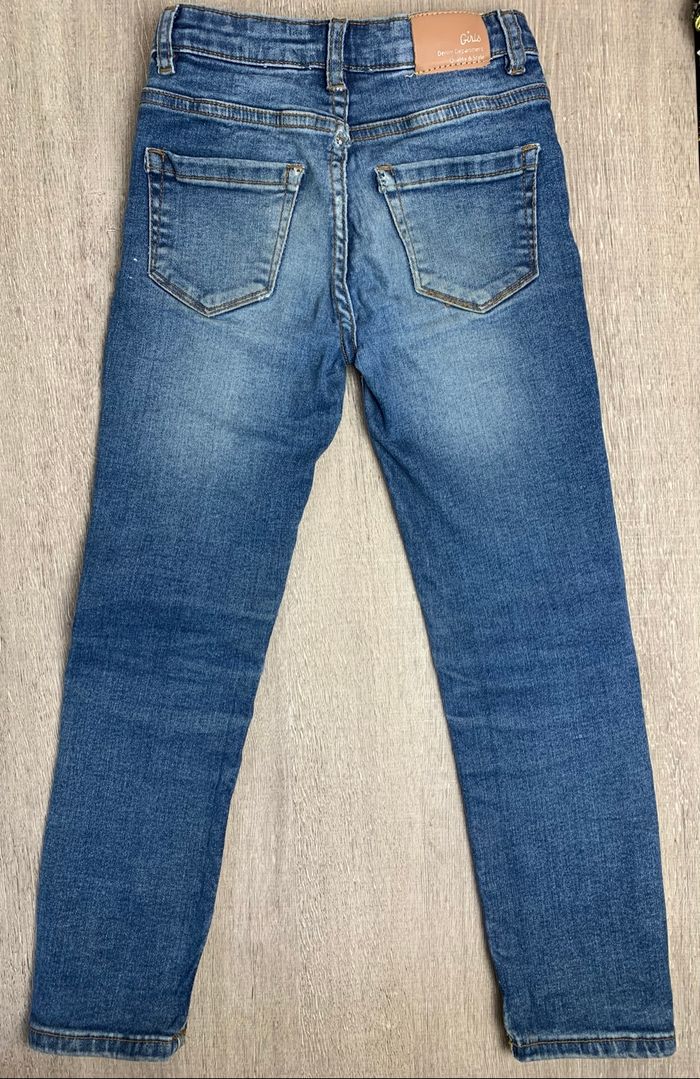 Jean slim avec usures  - taille 6 ans 116 cm - photo numéro 9