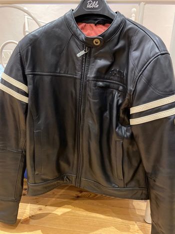 Blouson moto vintage cuir guns moto