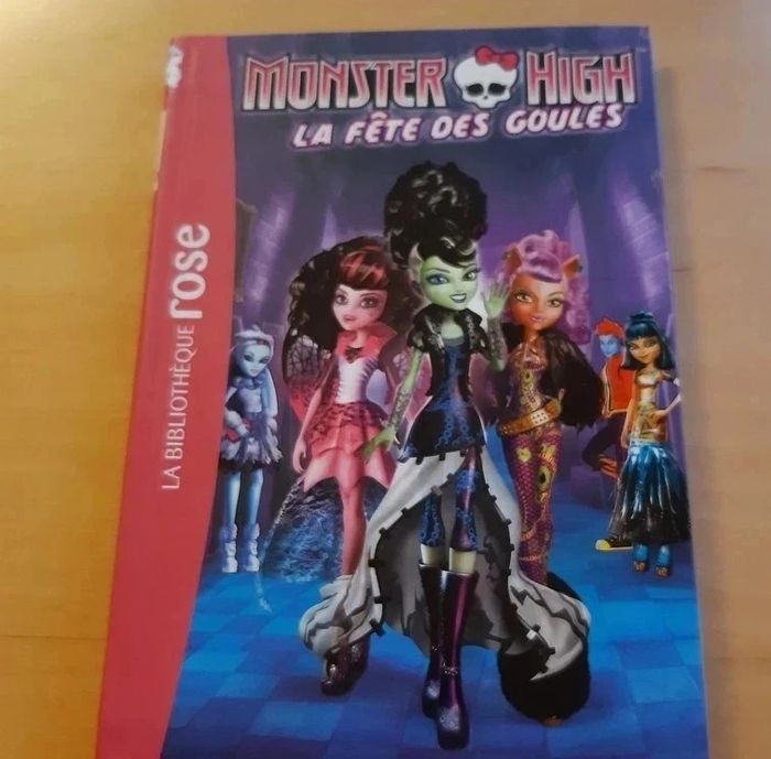 Livre bibliothèque rose - Monster high - Volume 1 - La fête des goules