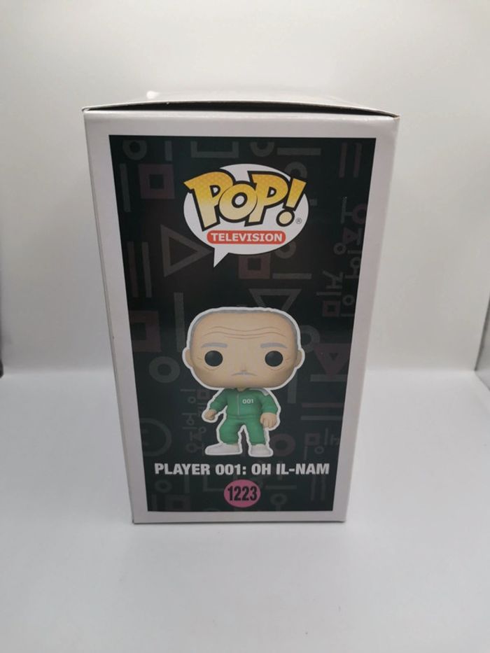Figurine POP funko edition Netflix squid game neuf player 001 neuf - photo numéro 2