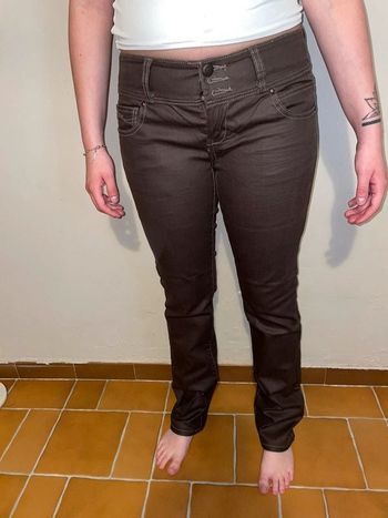 jeans ciré