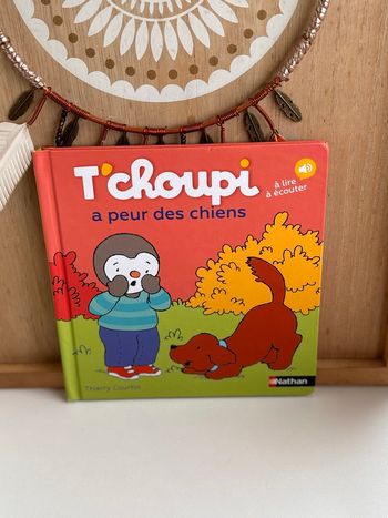 Livre tchoupi a peur dés chiens 