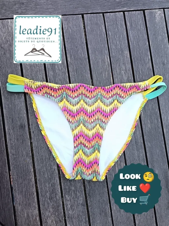 culotte maillot de bain Plage du Sud femme 42