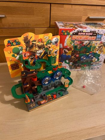 Jeu Mario Nintendo super adventure game DX deluxe parcours bille labyrinthe