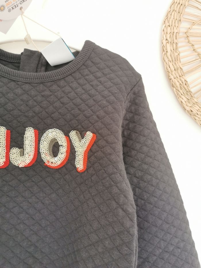 Sweat effet matelassé Enjoy en sequins Boboli 2 Ans - photo numéro 3
