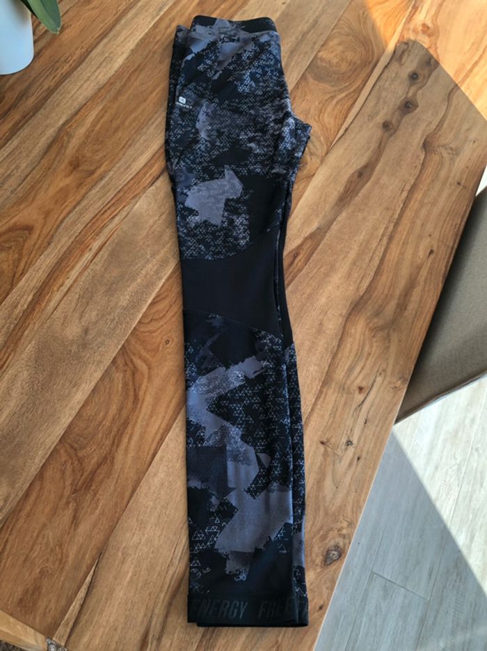 Legging sport Domyos noir et gris - photo numéro 2