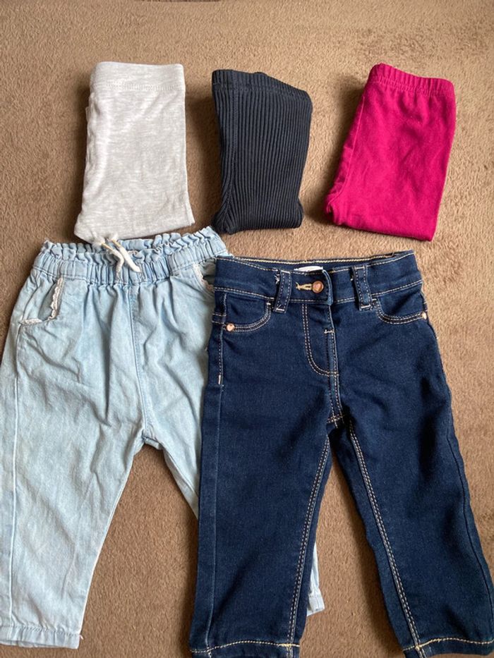 Lot de pantalons