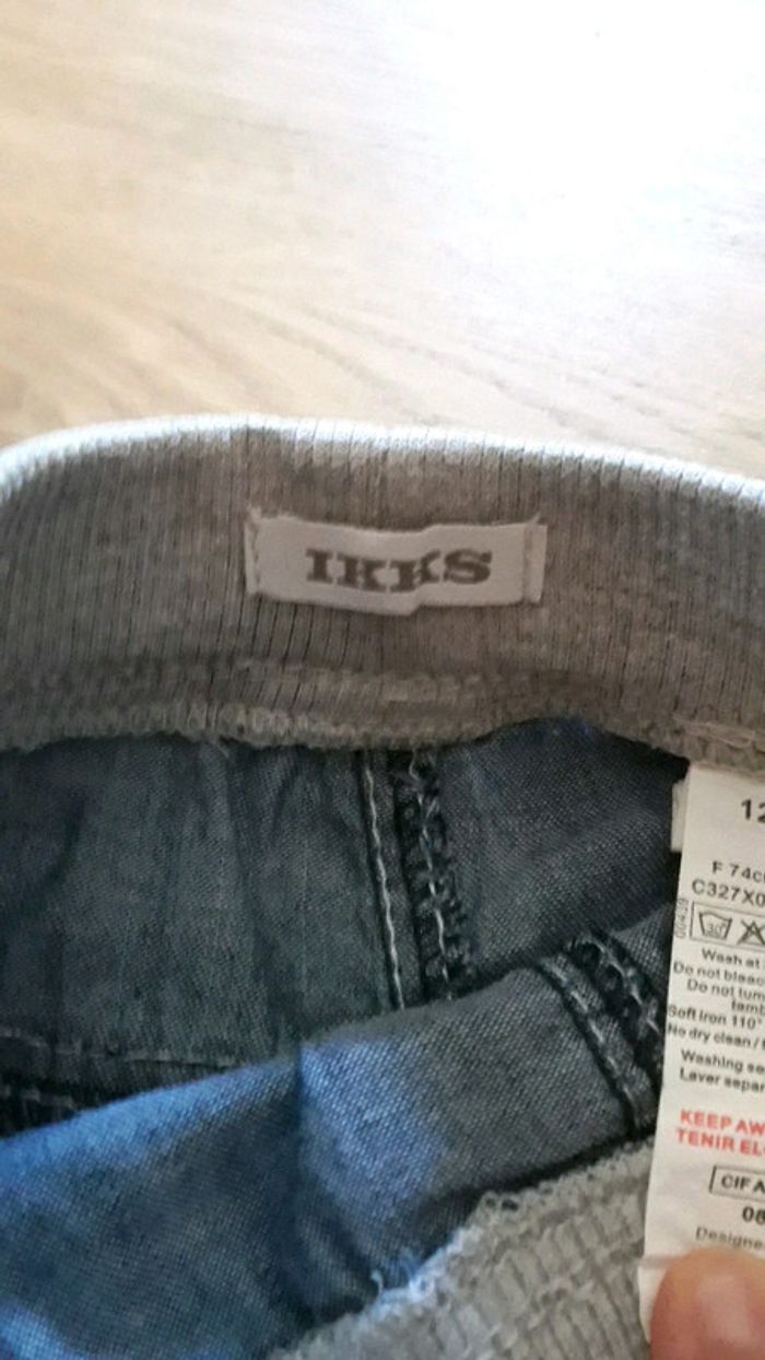 Short jean ikks 12 mois - photo numéro 3