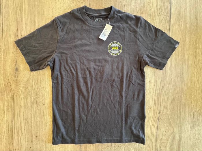 Tee shirt vans noir taille M 10-12 ans neuf avec étiquette