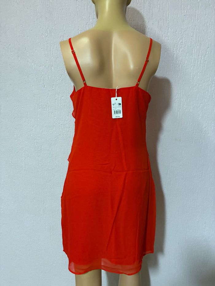 Robe d’été rouge Naf Naf - n e u v e - photo numéro 3