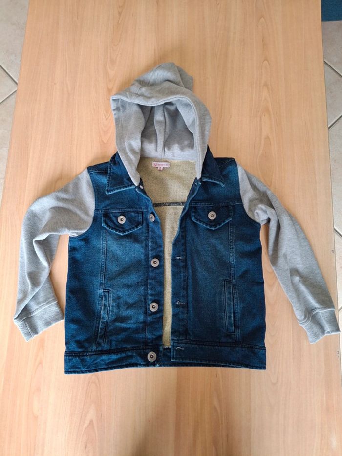 Veste en jean 8 ans