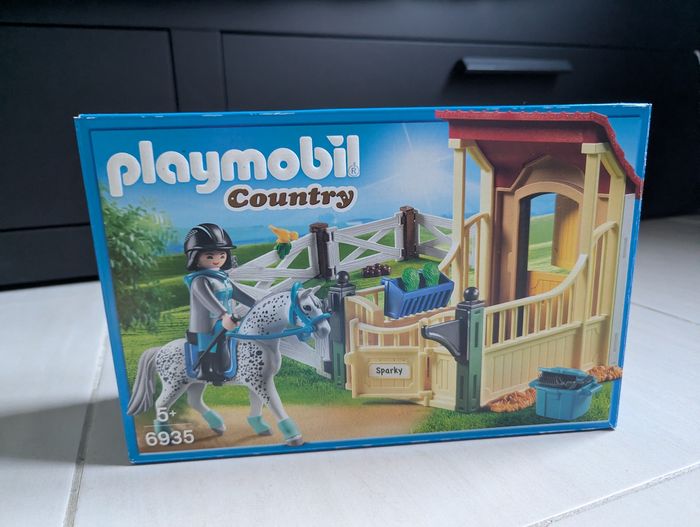 Playmobil country cheval n° 6935 avec boîte et mode d'emploi - photo numéro 3