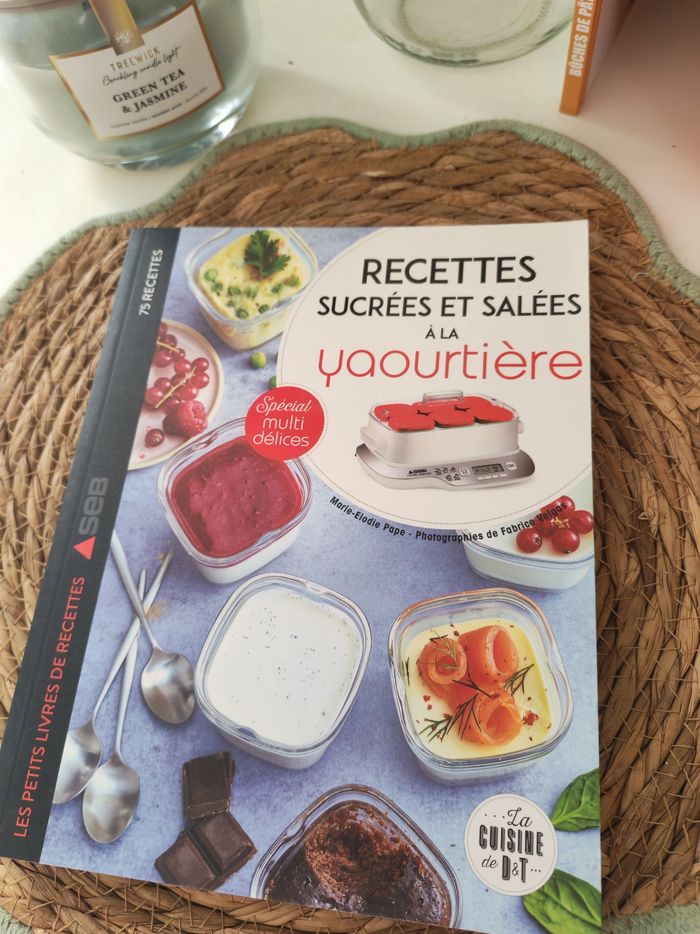 Lot livres recette yaourtiere