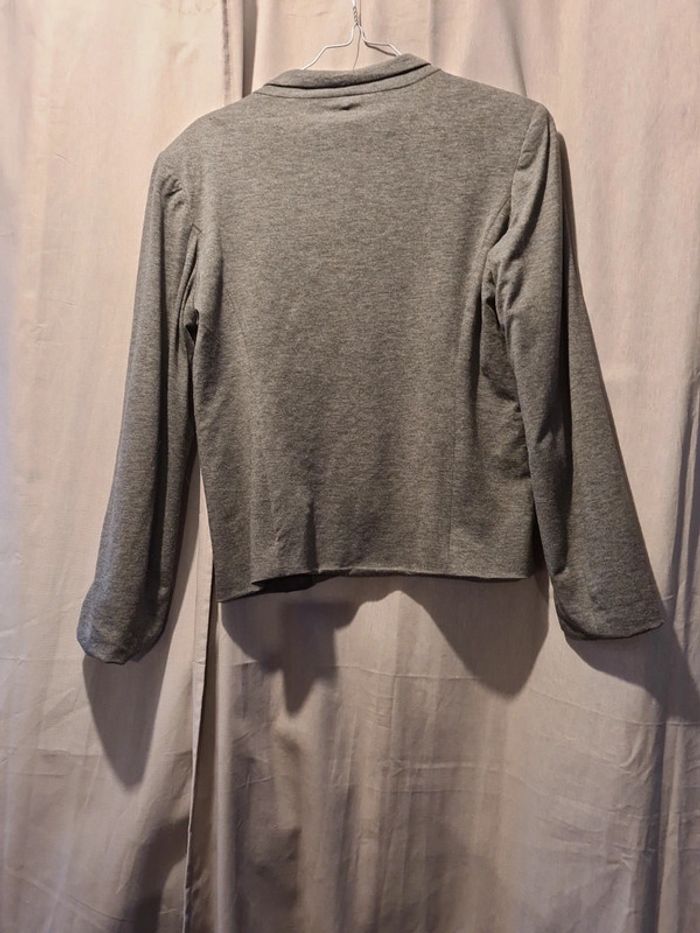 Veste grise - photo numéro 4