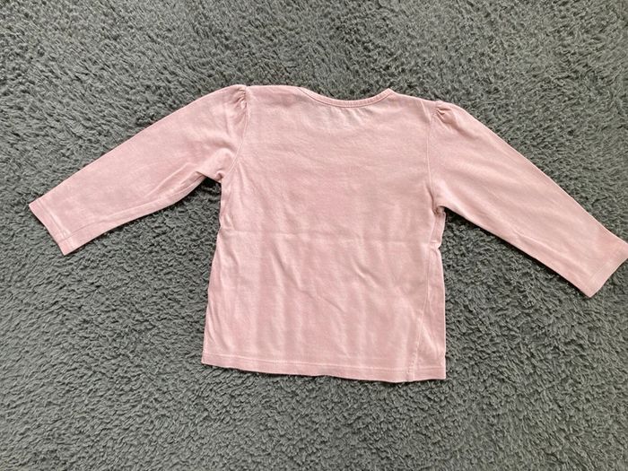 Teeshirt ML rose 24 mois - photo numéro 2