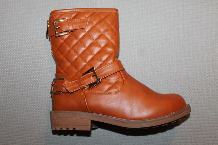 bottines marron caramel 32