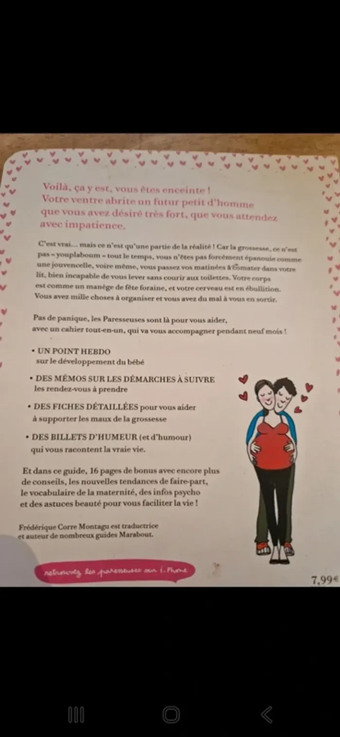 Le cahier de grossesse des paresseuses - photo numéro 4