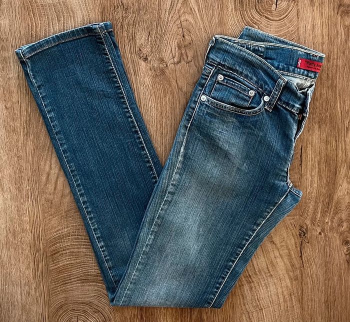 Jean/pantalon bleu Levi's Patty Anne Slim, femme, taille : W 28 L 34 (38 taille française) - photo numéro 4