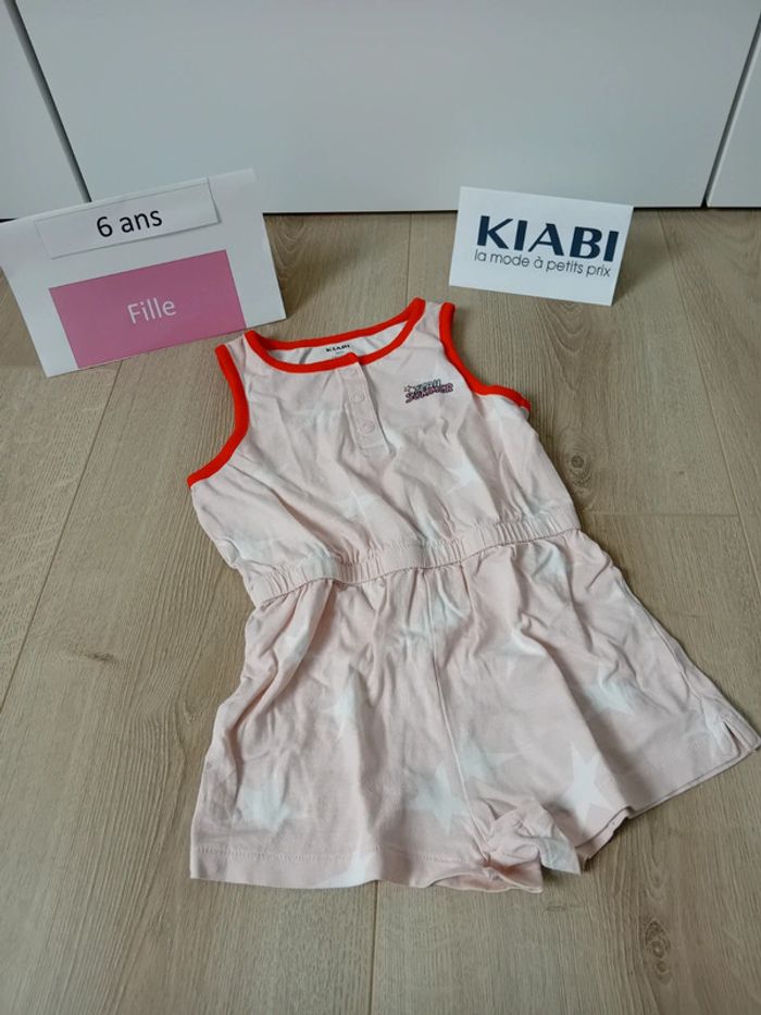 Combishort fille 6 ans Kiabi