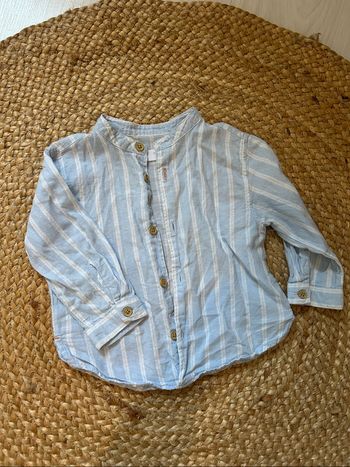 Chemise bleu