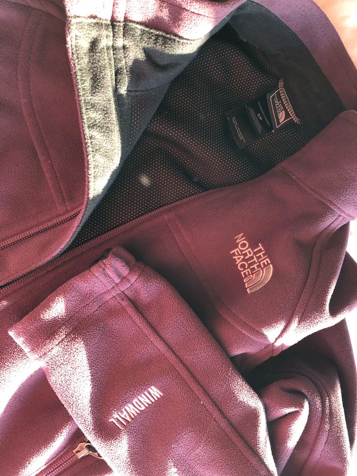 Veste polaire violette The North Face - Taille S - photo numéro 7