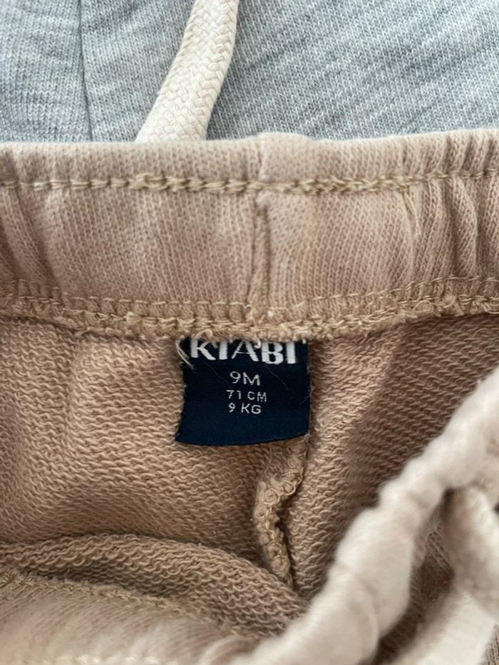 Lot de pantalons bébé garçon kiabi 9 mois - photo numéro 3