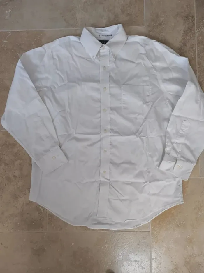 Chemise Lauren Ralph Lauren Homme Taille L blanche - photo numéro 2