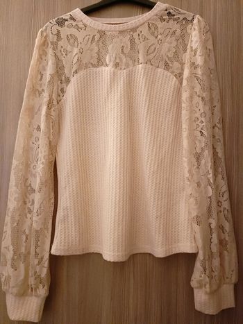 Haut blouse dentelles