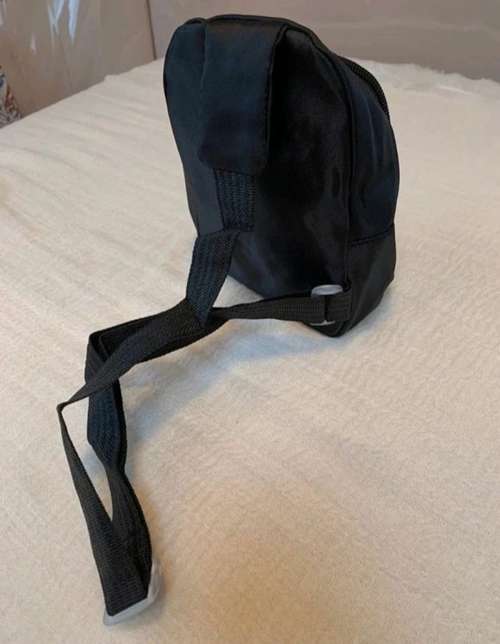 Sac ado noire design ours neuf - photo numéro 3