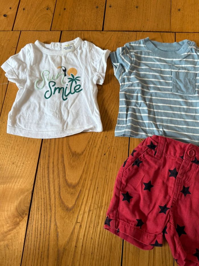 Lot bébé garçon taille 1 mois en très bon état - photo numéro 2