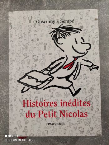Livre histoires inédites du petit Nicolas