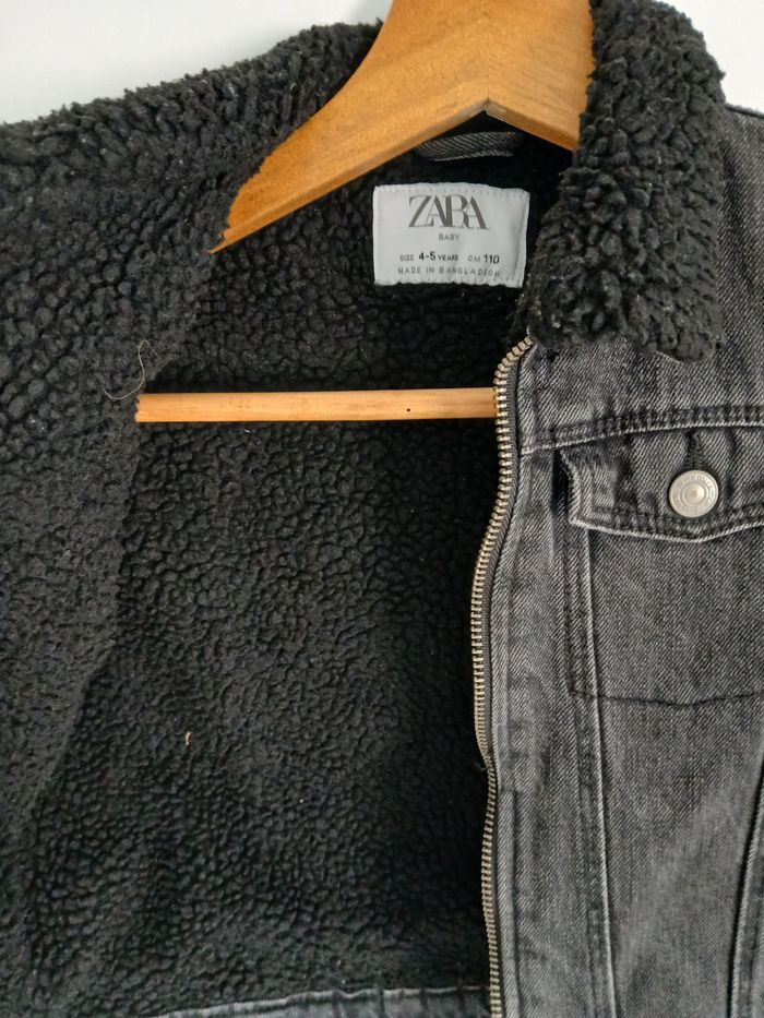 Veste en jean zara - photo numéro 3