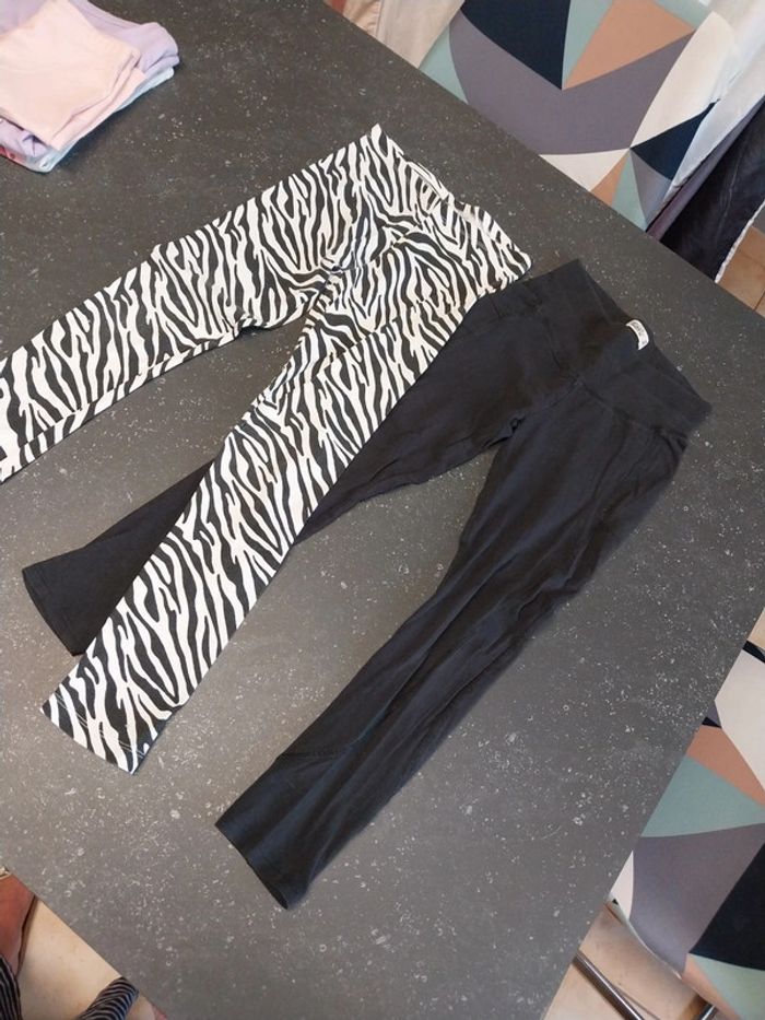 2 leggins tao et animal 10 ans