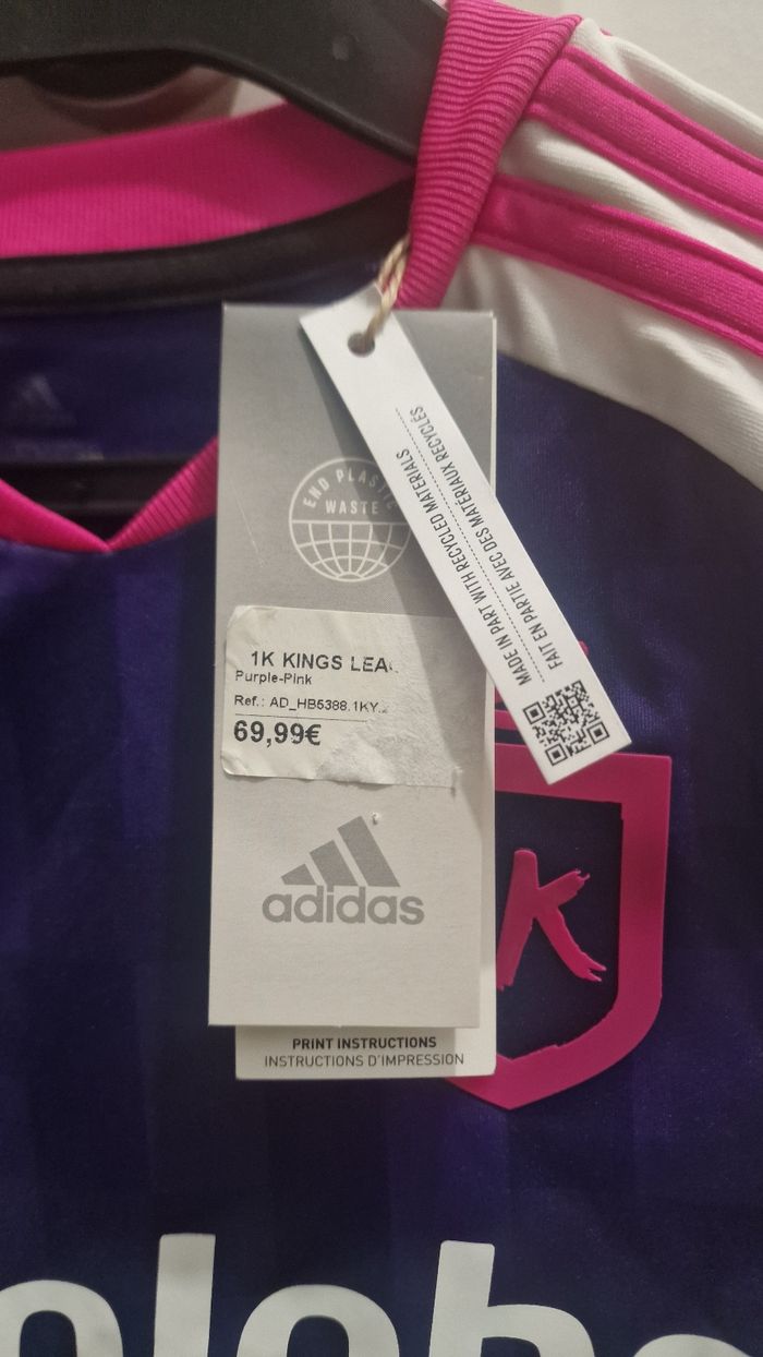 T-Shirt adidas Domicile Enfant 1K Kings League 2023-2024 - photo numéro 9