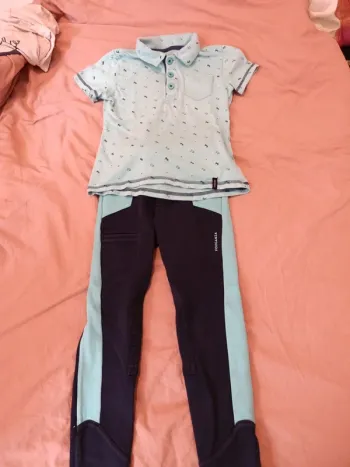 Ensemble équitation 8 ans