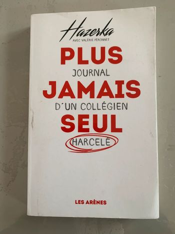 Livre : Plus jamais seul Hazerka