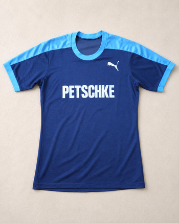 T-shirt sport Puma bleu floqué 13