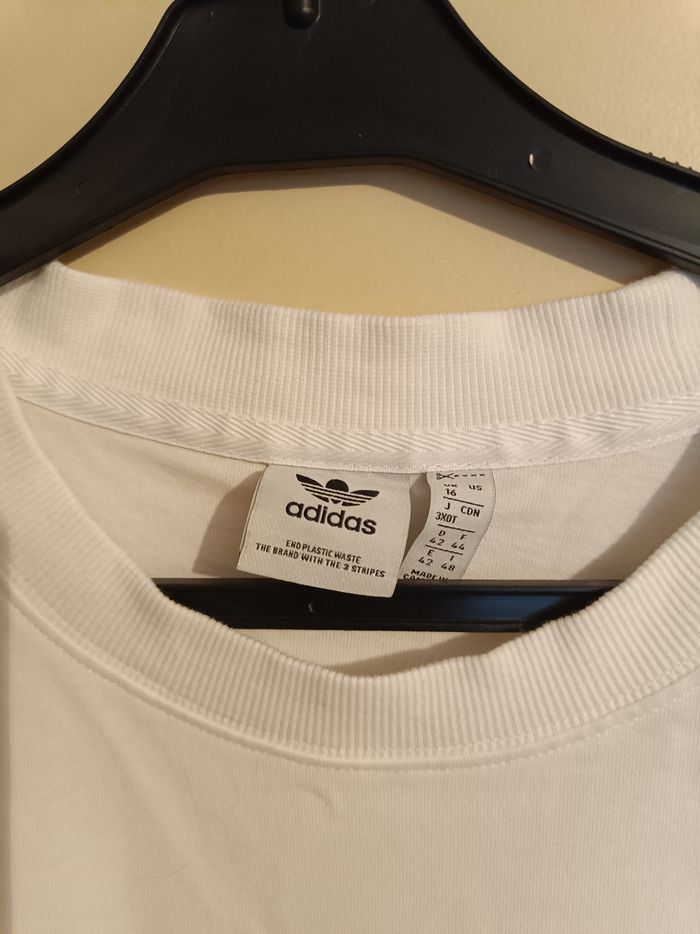 Robe blanche Adidas lo - photo numéro 2