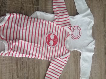 Lot 8 bodies manche longue kiabi et petit bateau