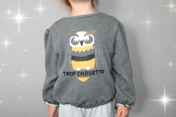 Pull hibou épais Okaïdi taille 4 ans