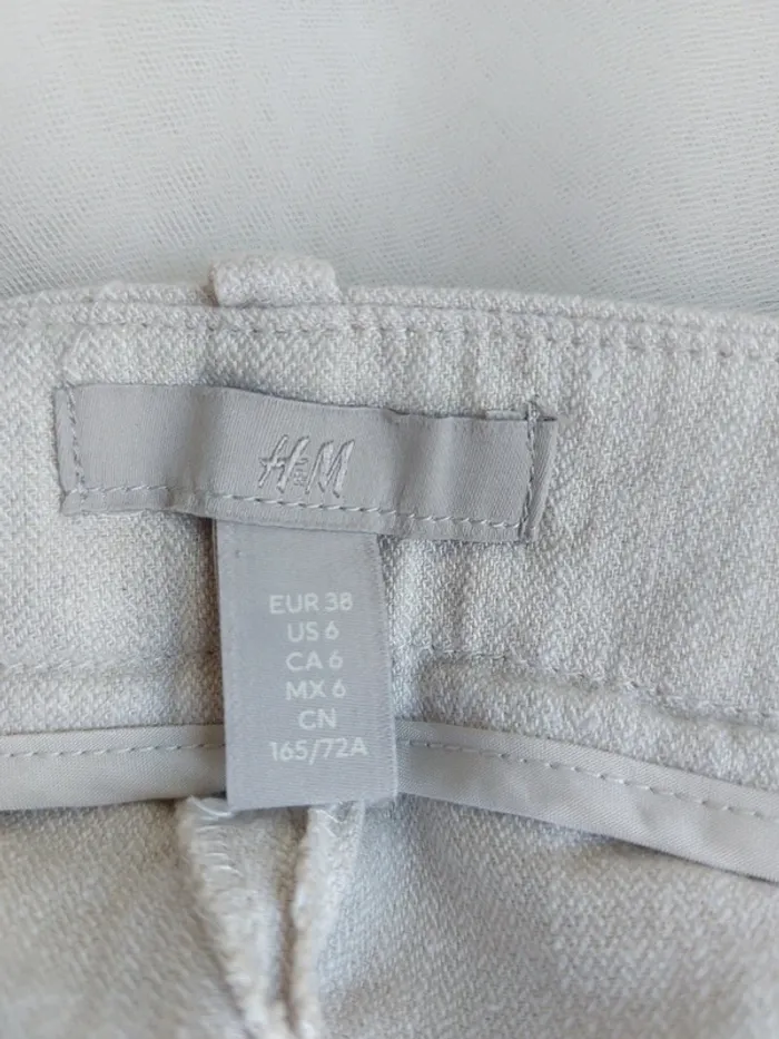 Sarouel H&M – 38 – Crème - photo numéro 6