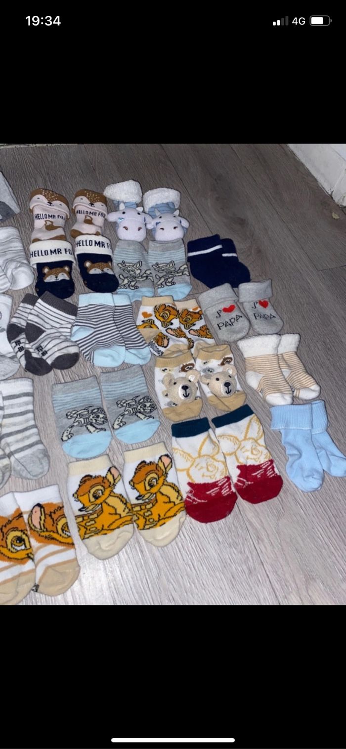 Chaussettes lot pour bébé - photo numéro 2