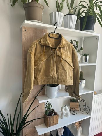 Veste en jean courte