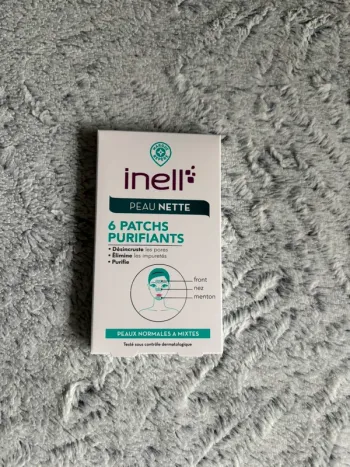 patchs visage purifiants inell