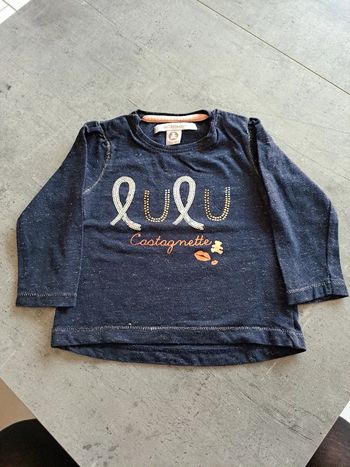 Tee-shirt Lulu Castagnette 12 mois