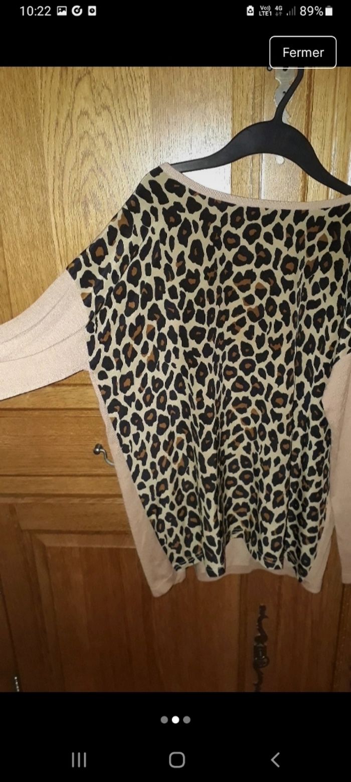 Pull léopard - photo numéro 3