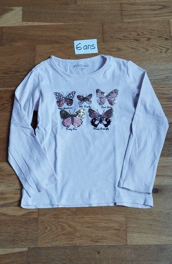T-shirt fille 6 ans