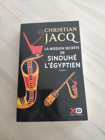 Livre grand format La mission secrète de Sinouhé l'égyptien Jacq