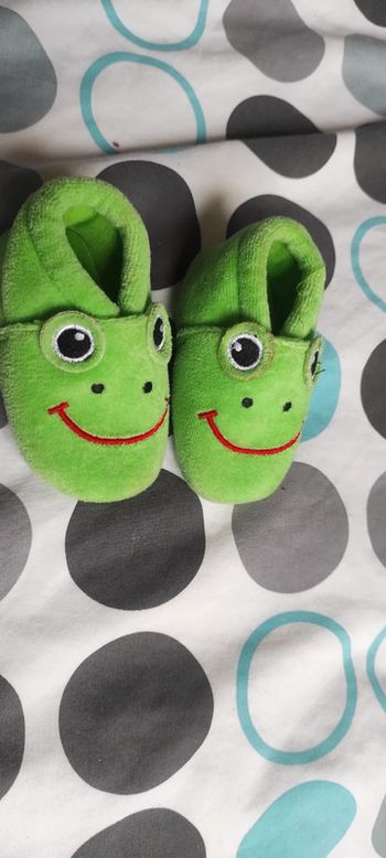 Chausson grenouille 🐸